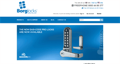 Desktop Screenshot of borglocks.com
